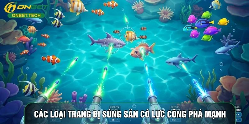 Các loại trang bị súng săn có lực công phá mạnh