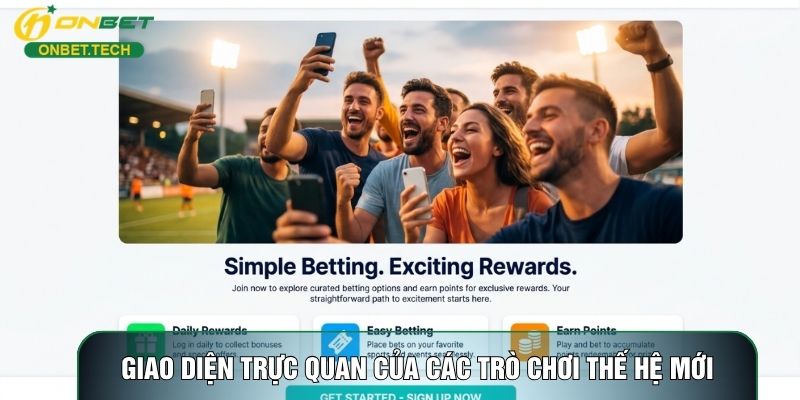 Giao diện trực quan của các trò chơi thế hệ mới Giao diện trực quan của các trò chơi thế hệ mới