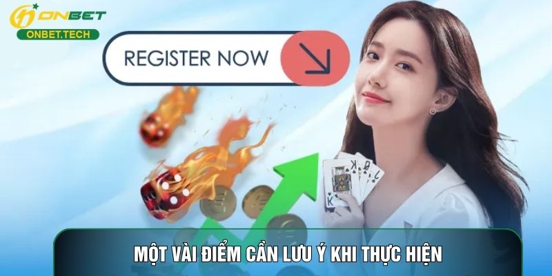 Một vài điểm cần lưu ý khi thực hiện Một vài điểm cần lưu ý khi thực hiện